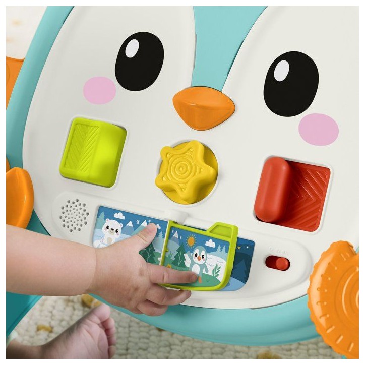 Jouet d'éveil - FISHER-PRICE - Trotteur pingouin JHF74 - Sons - Activités - Interactif Jouet d'éveil - FISHER-PRICE - Trotteur pingouin JHF74 - Sons - Activités - Interactif