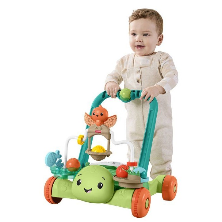 Jouet d'éveil - FISHER-PRICE - Trotteur tortue JKD63 - Interactif - Activités 360° - Balles
