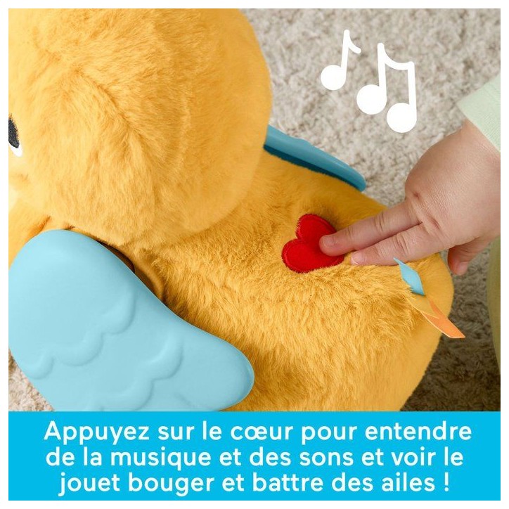 Jouet d'éveil - FISHER-PRICE - Poussin suis-moi JMX99 - Mouvement - 4 modes - Interactif Jouet d'éveil - FISHER-PRICE - Poussin suis-moi JMX99 - Mouvement - 4 modes - Interactif