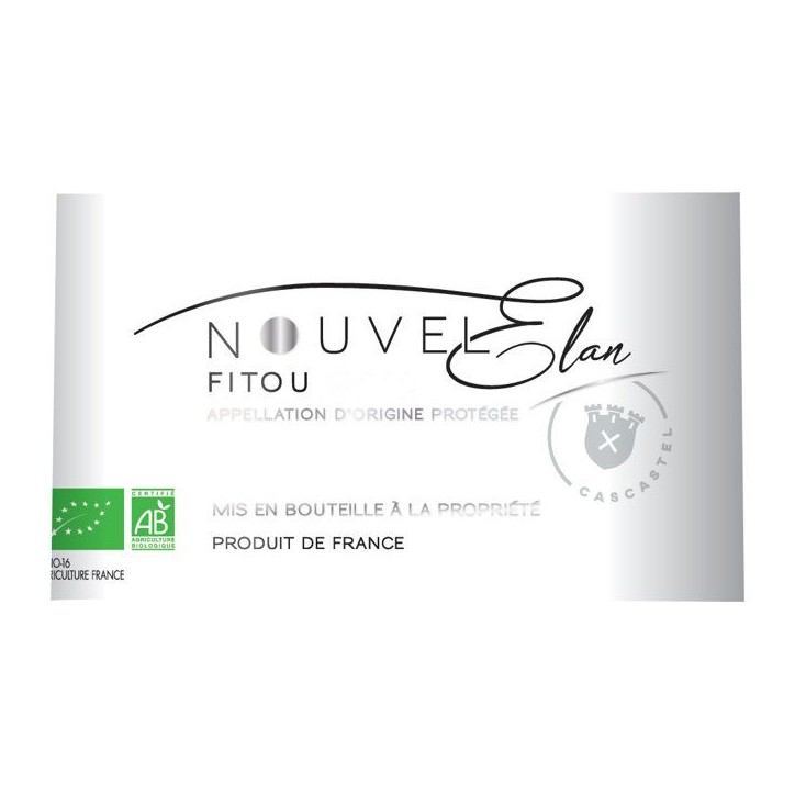 Nouvel Elan 2023 Fitou - Vin rouge de Languedoc - Bio