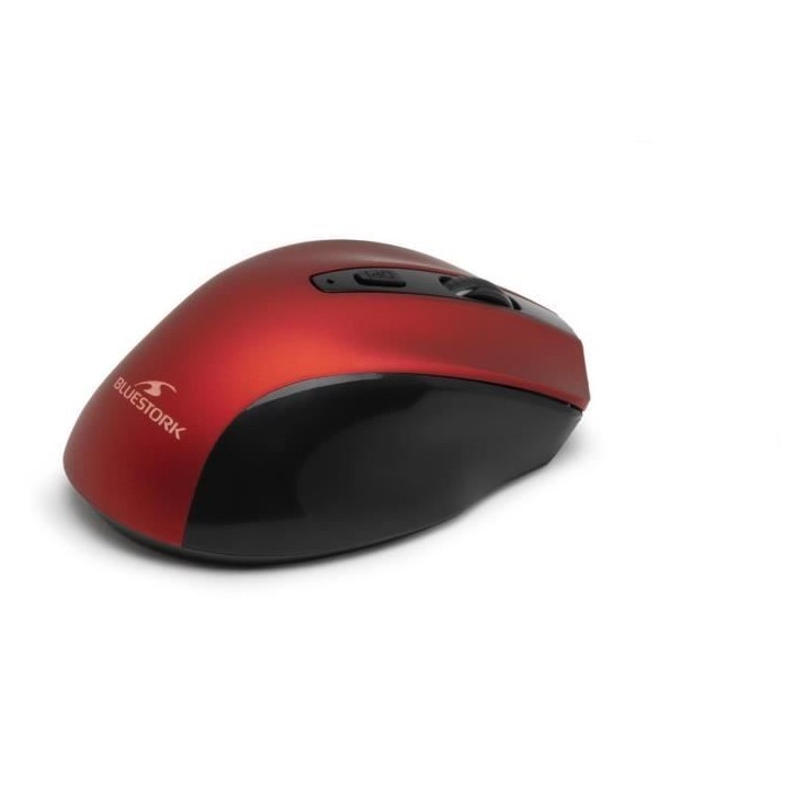 Souris Sans Fil - BLUESTORK - OFFICE 75 - Rechargeable - PC/MAC - Rouge Souris Sans Fil - BLUESTORK - OFFICE 75 - Rechargeable - PC/MAC - Rouge