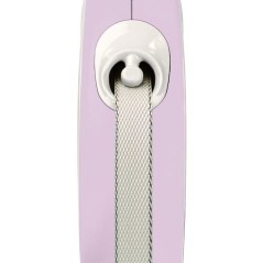 Laisse sangle - Flexi - Comfort M - 5 m - rose