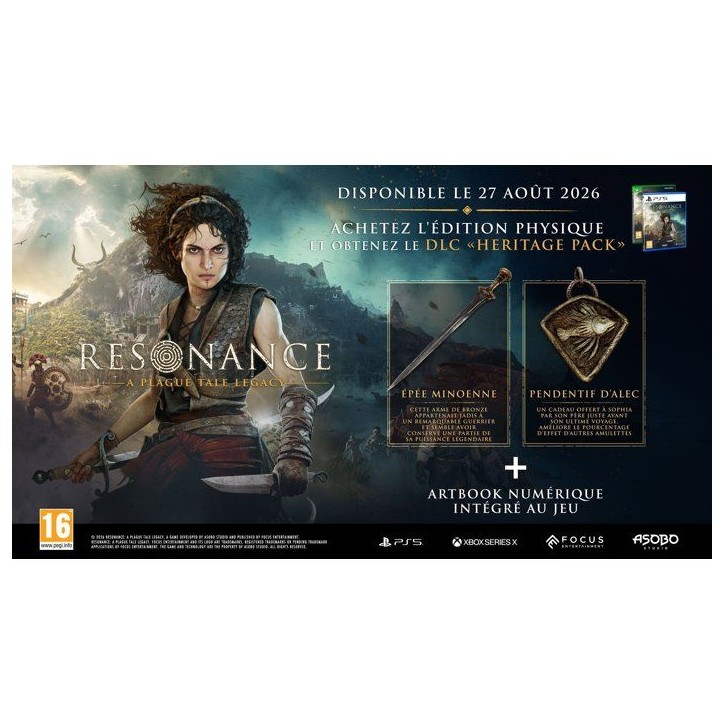 Resonance : A Plague Tale Legacy - JEU PS5 Resonance : A Plague Tale Legacy - JEU PS5
