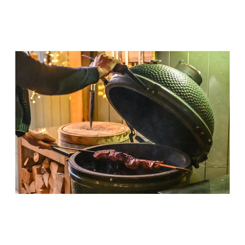 Broche Barbecue - FORGED - CHURRASCO - Acier inoxydable SS430 - L 60 c