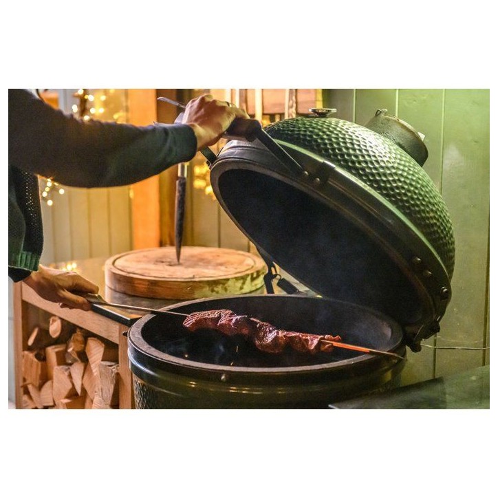 Broche Barbecue - FORGED - CHURRASCO - Acier inoxydable SS430 - L 60 cm - Forme V