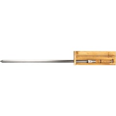 Broche Barbecue - FORGED - CHURRASCO - Acier inoxydable SS430 - L 60 cm - Forme V