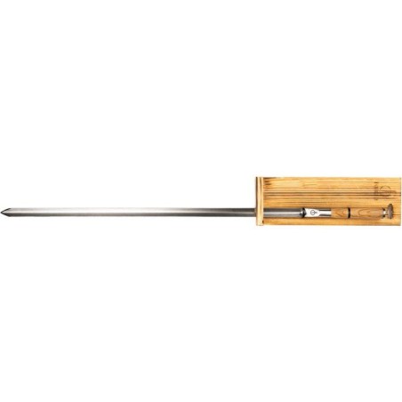 Broche Barbecue - FORGED - CHURRASCO - Acier inoxydable SS430 - L 60 cm - Forme V