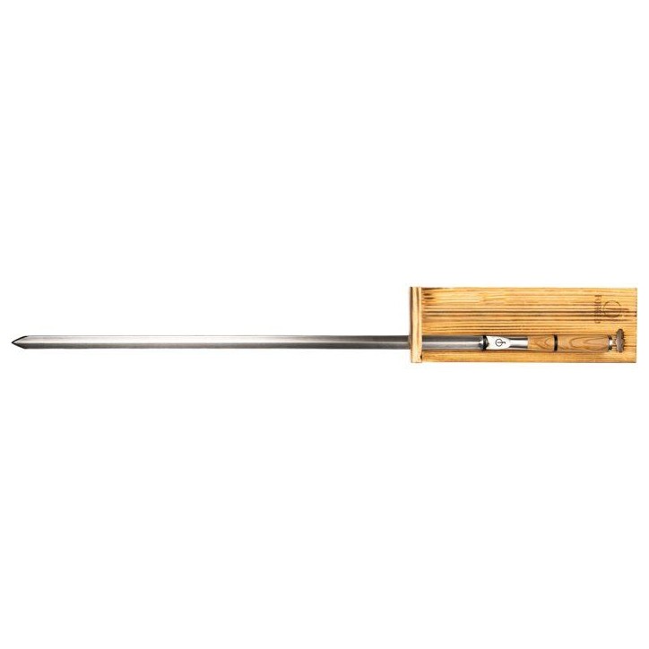 Broche Barbecue - FORGED - CHURRASCO - Acier inoxydable SS430 - L 60 cm - Forme V