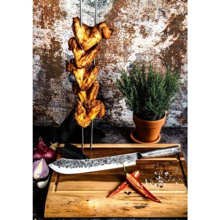 Fourche Barbecue - FORGED - CHURRASCO - Acier Inoxydable SS430 - L 50