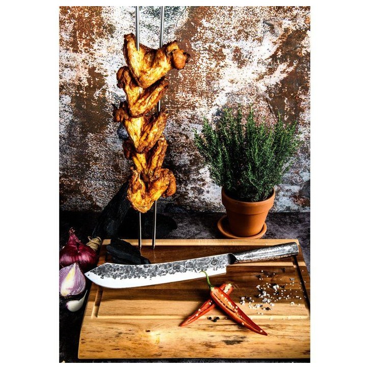 Fourche Barbecue - FORGED - CHURRASCO - Acier Inoxydable SS430 - L 50 cm Fourche Barbecue - FORGED - CHURRASCO - Acier Inoxydable SS430 - L 50 cm