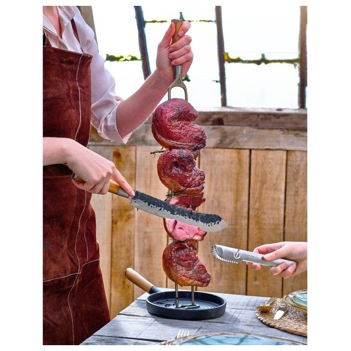 Fourche Barbecue - FORGED - CHURRASCO - Acier Inoxydable SS430 - L 50 cm Fourche Barbecue - FORGED - CHURRASCO - Acier Inoxydable SS430 - L 50 cm