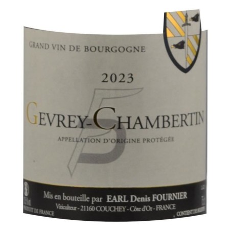 Domaine Denis Fournier 2023 Gevrey-Chambertin - Vin rouge de Bourgogne