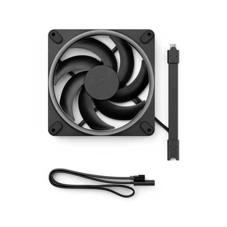 Ventilateur PC - FRACTAL DESIGN - Momentum 14 RGB - 3 packs - FDB - Anneau lumineux ARGB Gen 2 - Contrôle PWM Ventilateur PC - FRACTAL DESIGN - Momentum 14 RGB - 3 packs - FDB - Anneau lumineux ARGB Gen 2 - Contrôle PWM