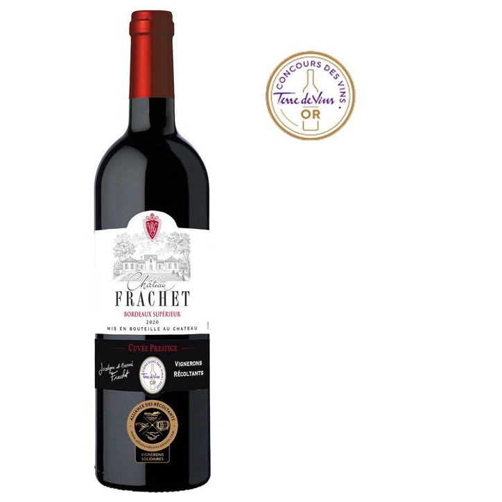 Château Frachet Cuvée Prestige 2020 Bordeaux Supérieur - Vin rouge de Bordeaux