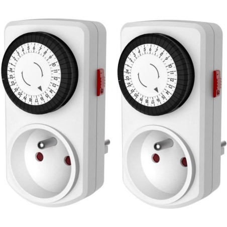 Programmateur Mécanique Journalier - GAO - Modele 7301 - 2 Minis - 48