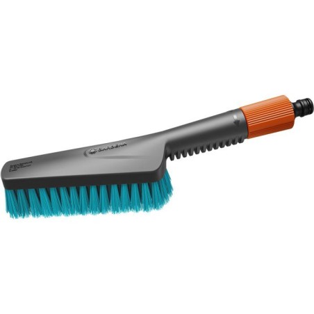 Brosse de lavage main - GARDENA - Taille S - Poils durs - Petites surf