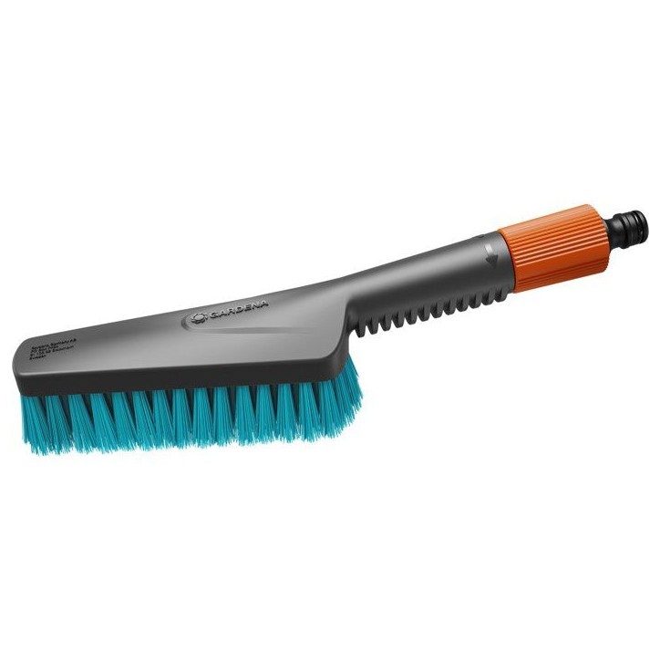Brosse de lavage main - GARDENA - Taille S - Poils durs - Petites surfaces résistantes - Garantie 5 ans Brosse de lavage main - GARDENA - Taille S - Poils durs - Petites surfaces résistantes - Garantie 5 ans