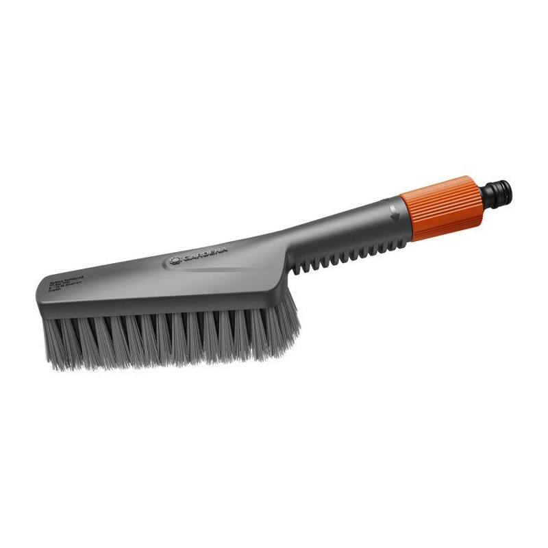 Brosse de lavage main - GARDENA - Taille S - Poils souples - Garantie