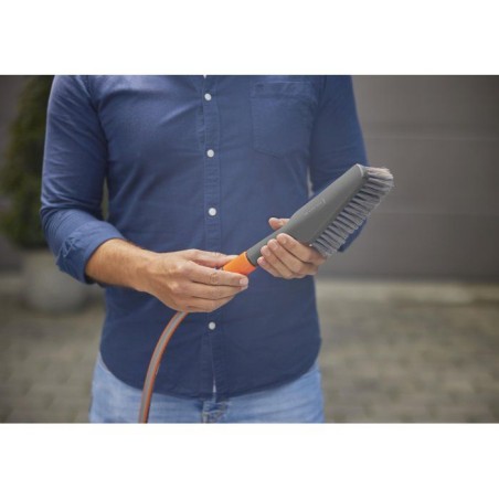 Brosse de lavage main - GARDENA - Taille S - Poils souples - Garantie 5 ans