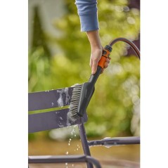 Brosse de lavage main - GARDENA - Taille S - Poils souples - Garantie