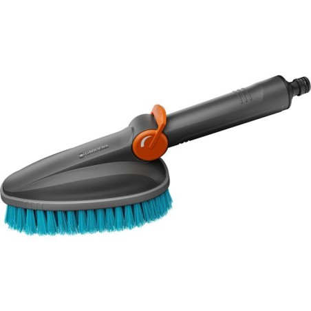 Brosse de lavage main - GARDENA - Taille M - Poils durs - Garantie 5 a