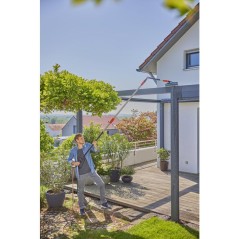 Manche rallonge articulé passage d'eau - GARDENA - Longueur 53 cm - A