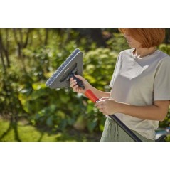 Brosse de lavage manche flex - GARDENA - Souple - Pivotable 360° - Ga