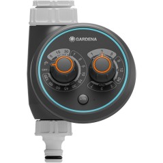 Programmateur d'arrosage - GARDENA - EasyPlus - Pour robinets 20/27 et 26/34 - Fonction brumisation - Retardateur de démarrage