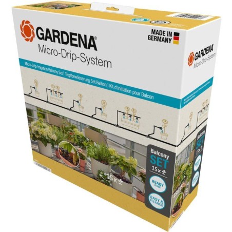 Kit d'initiation pour balcon - jusqu'a 15 plantes - 13401-20