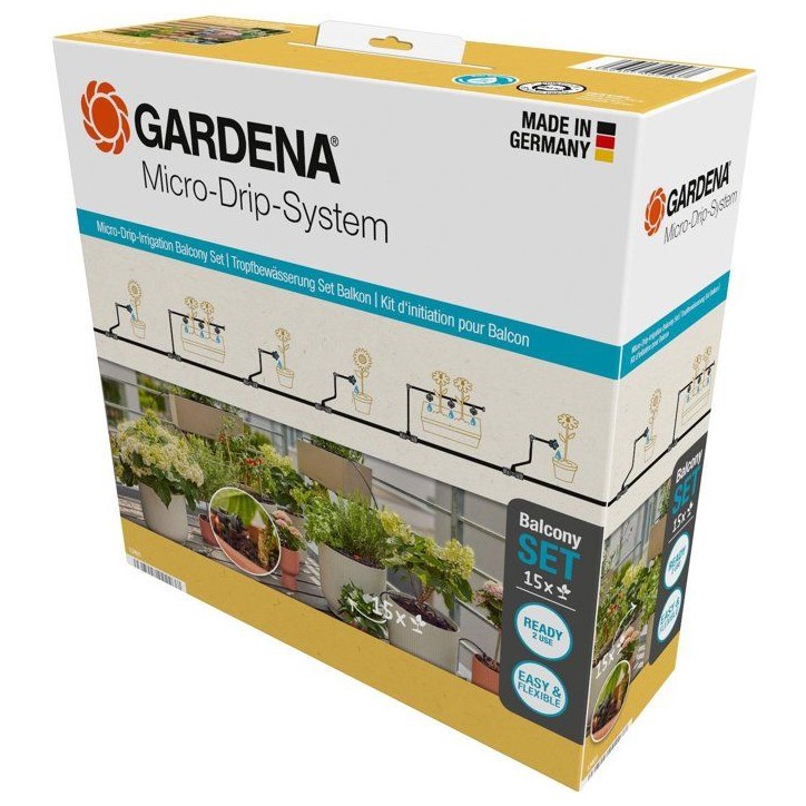 Kit d'initiation pour balcon - jusqu'a 15 plantes - 13401-20 Kit d'initiation pour balcon - jusqu'a 15 plantes - 13401-20