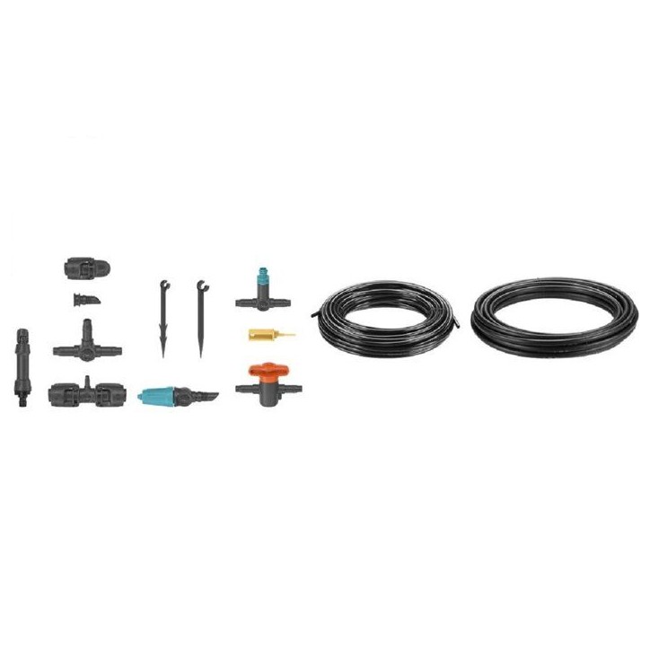 Kit d'initiation arrosage - GARDENA - Terrasse - Jusqu'a 30 plantes - Installation facile Kit d'initiation arrosage - GARDENA - Terrasse - Jusqu'a 30 plantes - Installation facile