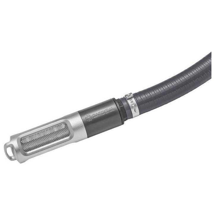 Tuyau d'aspiration - GARDENA - 25 mm (1) de 7 m - Idéal pour les pompes dotées d'un filetage mâle 26/34 Tuyau d'aspiration - GARDENA - 25 mm (1) de 7 m - Idéal pour les pompes dotées d'un filetage mâle 26/34