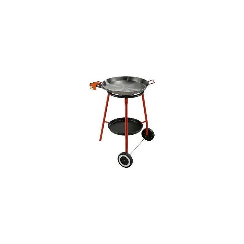 Set paella - GARCIMA - Andreu - Plat poli Ø 46 cm - 12 parts / Récha