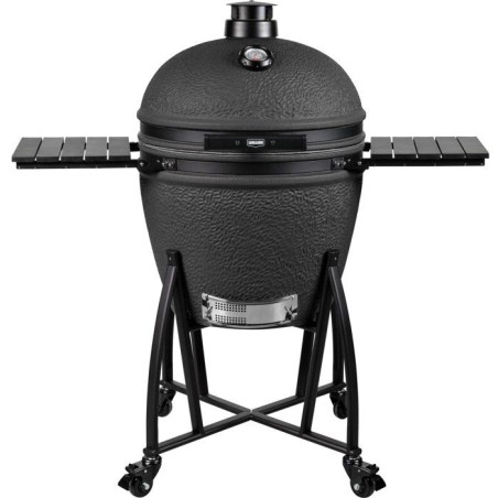 Barbecue kamado - Charbon - GRILL GURU - Prime XL - Noir mat