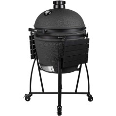 Barbecue kamado - Charbon - GRILL GURU - Prime XL - Noir mat