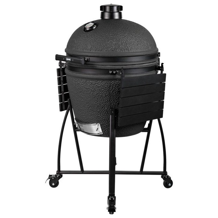 Barbecue kamado - Charbon - GRILL GURU - Prime XL - Noir mat