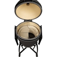 Barbecue kamado - Charbon - GRILL GURU - Prime XL - Noir mat