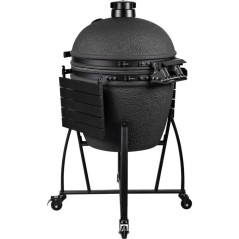 Barbecue kamado - Charbon - GRILL GURU - Prime XL - Noir mat