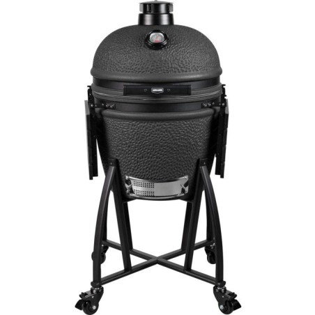 Barbecue kamado - Charbon - GRILL GURU - Prime Large - Noir mat