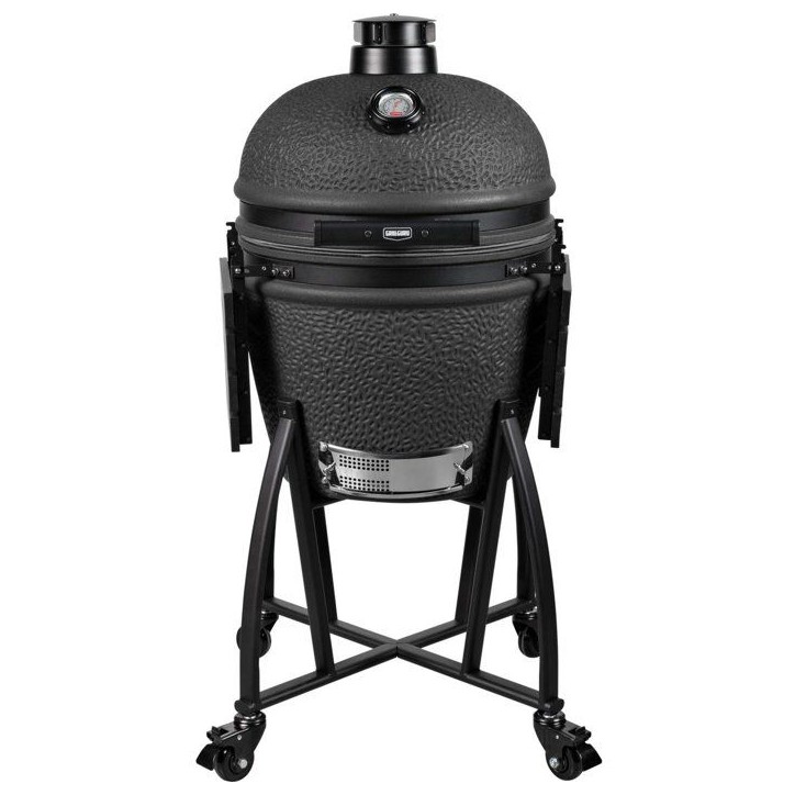 Barbecue kamado - Charbon - GRILL GURU - Prime Large - Noir mat Barbecue kamado - Charbon - GRILL GURU - Prime Large - Noir mat