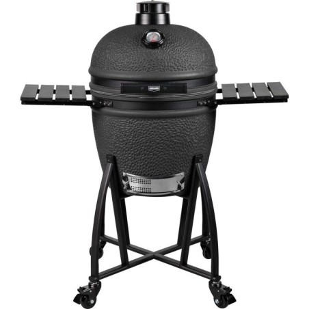 Barbecue kamado - Charbon - GRILL GURU - Prime Large - Noir mat