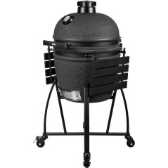 Barbecue kamado - Charbon - GRILL GURU - Prime Large - Noir mat