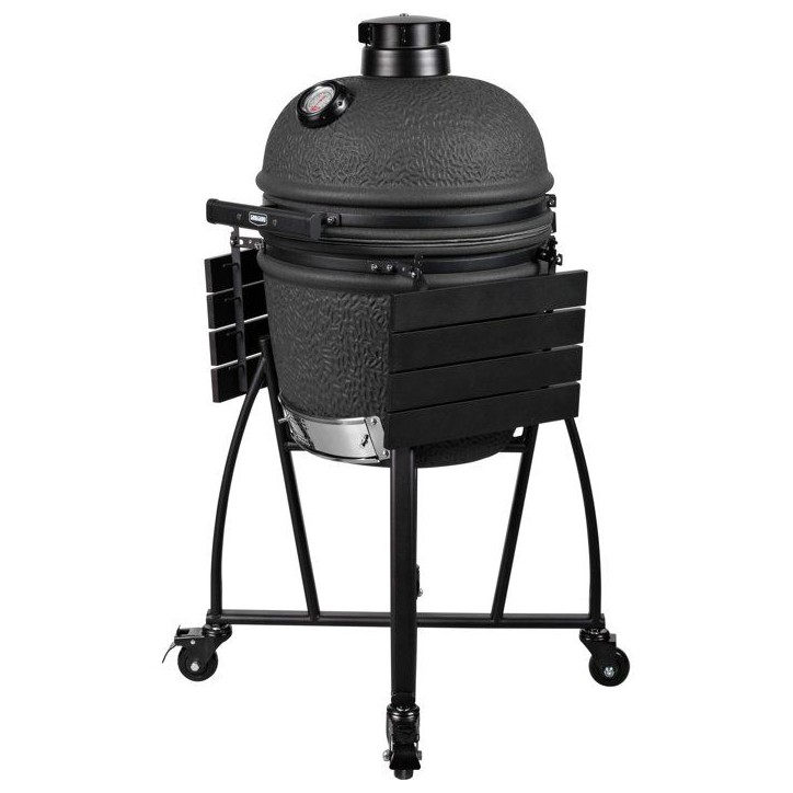 Barbecue kamado - Charbon - GRILL GURU - Prime Medium - Noir mat Barbecue kamado - Charbon - GRILL GURU - Prime Medium - Noir mat