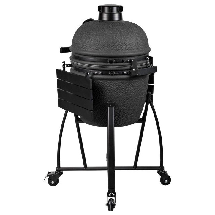 Barbecue kamado - Charbon - GRILL GURU - Prime Medium - Noir mat Barbecue kamado - Charbon - GRILL GURU - Prime Medium - Noir mat