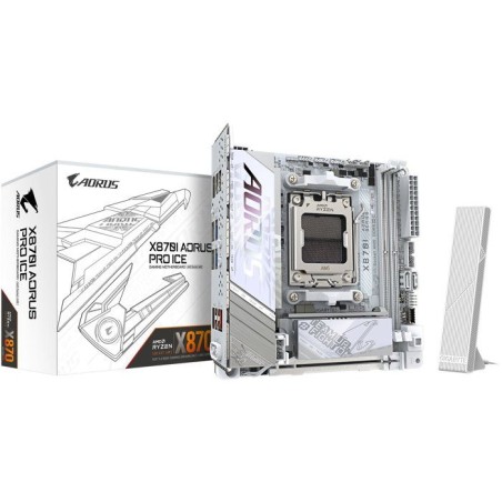 Carte mere - GIGABYTE - X870I AORUS PRO ICE - Format Mini-ITX - Chipse