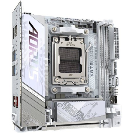 Carte mere - GIGABYTE - X870I AORUS PRO ICE - Format Mini-ITX - Chipset AMD X870 - DDR5 & PCIe 5.0 - WiFi 7
