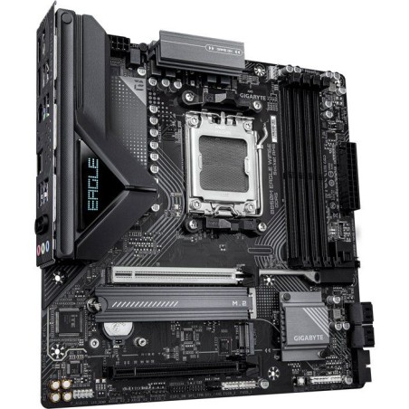 Carte mere - GIGABYTE - B850M EAGLE WF6E - Format Micro-ATX - Chipset AMD B850 - DDR5 & PCIe 5.0 - WiFi 6E