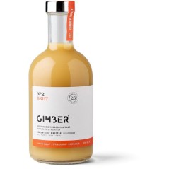 Gimber - N°2 - Brut - Concentré de gingembre biologique avec yuzu et