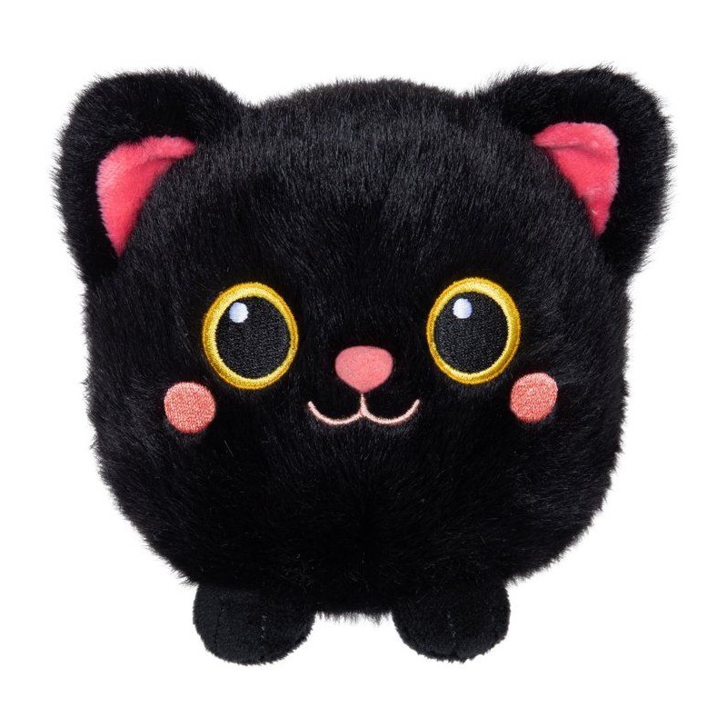 Peluche Moko Maru Kitty - GIPSY TOYS - 12 cm - Noir