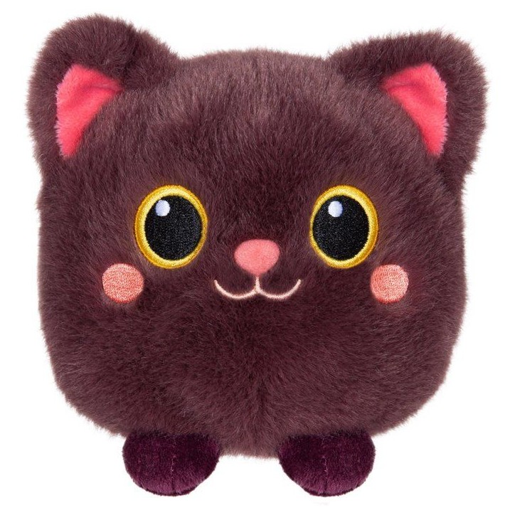 Peluche Moko Maru Kitty - GIPSY TOYS - 12 cm - Prune